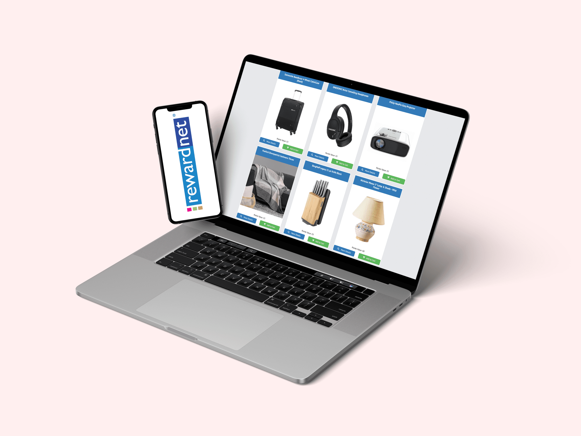 RewardNet - Employee Rewards Portal