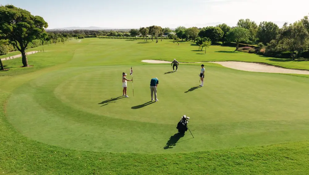Corporate golf event