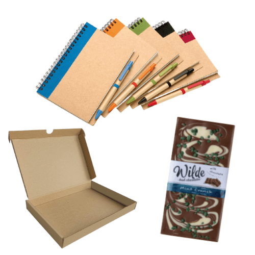 Notebook & Pen Letterbox Gift - Gift Innovations